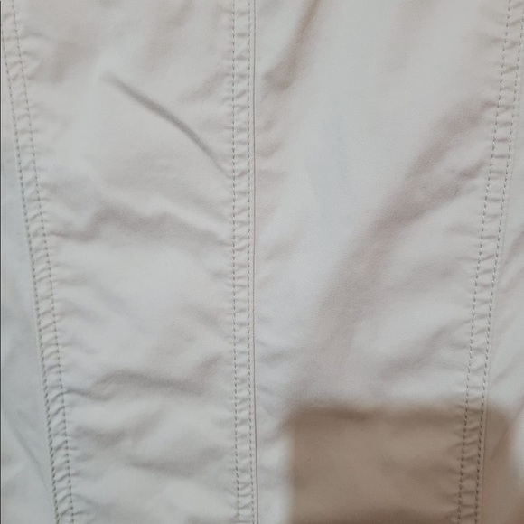 Ivory White Buttoned Top or Mini Dress - Picture 8 of 9